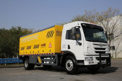 Road Maintenance Truck with Asphalt Heater