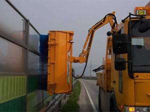  Máquina de limpieza de túnel <small>(sistema de limpieza de alta presión de montaje en camión)</small> 